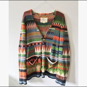Wild Patterned Cardigan